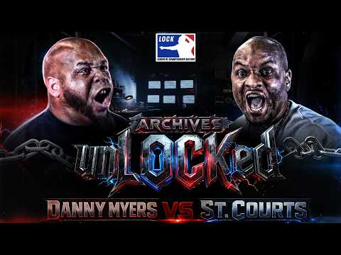 Danny Myers vs St. Courts | 1 ROUND | L.O.C.K. RAP BATTLES