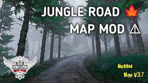 😈Bussid Map Mod V3.7_Download Jungle🍁 Mountain Map Mod For Bus simulator indonesia #bussidmapmod😈