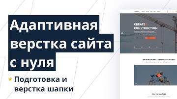 Верстка многостраничного сайта с нуля с пояснениями. Gulp, SCSS, CSS Grid, БЭМ. Верстка шапки