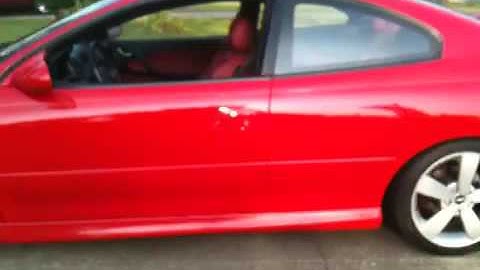 2004 GTO - Heads/Cam