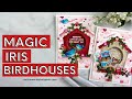 Handmade Hearts & Things | Magic Iris Birdhouses (Lawn Fawn)