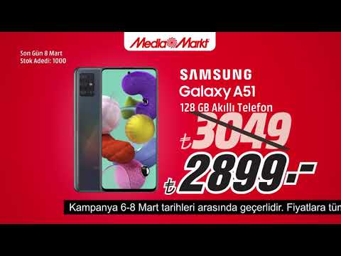 MediaMarkt’ta Indirime Kos Kos Günleri | Samsung Galaxy A51 | 2899 TL! #MediaMarkttaKeyfineBak - MediaMarkt’ta Indirime Kos Kos Günleri | Samsung Galaxy A51 | 2899 TL! #MediaMarkttaKeyfineBak