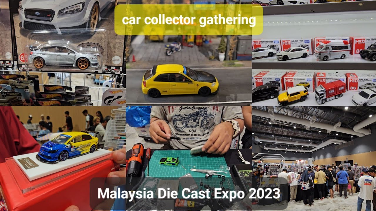 Malaysia Die Cast Expo 2023 Custom made hotwheels Diorama MDX