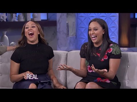 Tia Mowry-Hardrict Stops by 'The Real'!