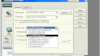 3.1-8 Printing Mailing Lables