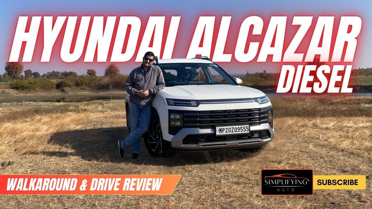 Hyundai Alcazar Diesel | Detailed Walkaround & Drive Review | Worth It?