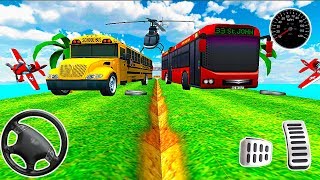Impossible Sky bus Driving Stunts Simulator 2019 - Best Android GamePlay By Silent102 screenshot 2