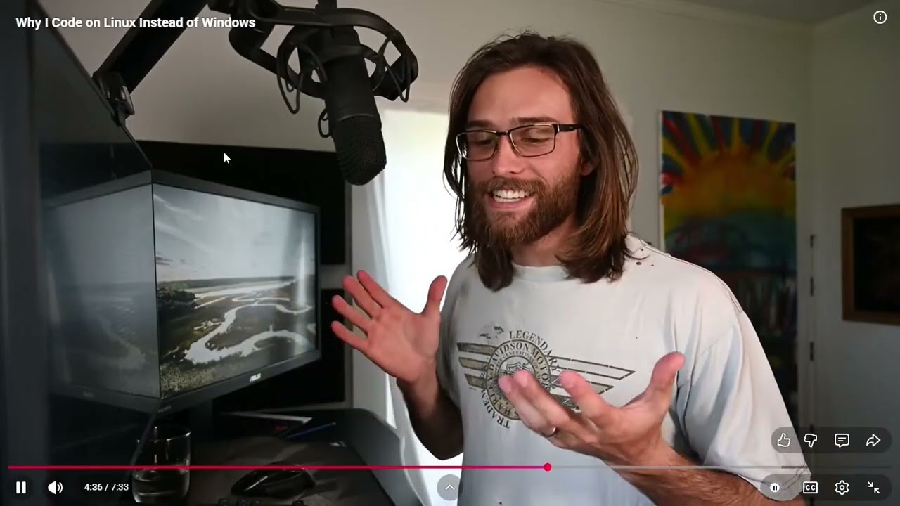 Why I Code on Linux Instead of Windows- Kents reaction video