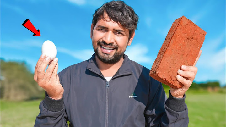 क्या एक अंडा ईंट को तोड़ सकता है ?...Egg Vs Brick 🥚 @MRINDIANHACKER