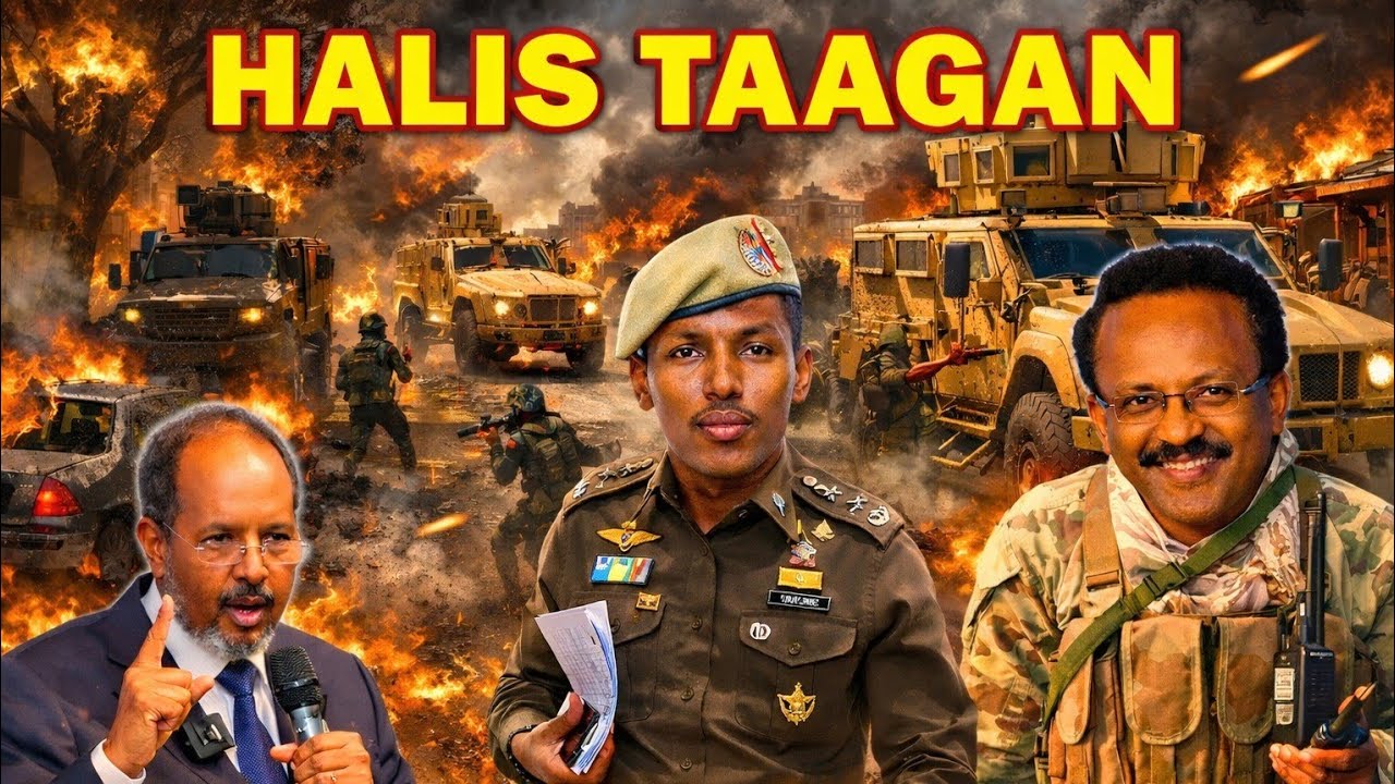 DEG DEG: Farmaajo Oo Dagaal U Diyaar Garowbay! Hub Culus iyo Gaadiid Dagaal & Halis ka taagan Muqdi.