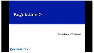 Regulation O - Banking Compliance Training