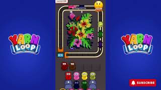 Yarn Loop Knit Puzzle - level 813 - Gameplay walkthrough