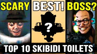 TOP 10 SKIBIDI TOILETS! Episodes 1-69 All Secrets & Easter Eggs | Analysis & Theory