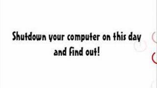 One Day Without Your Computer - Shutdownday
