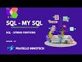 SQL - STRING FUNCTIONS