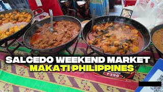 The Best Street Food in the Philippines 4K SALCEDO MARKET is a Food Heaven
