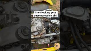 400ex no decompression cause no start and heavy backfire! #400ex #trx #wont #start #fix