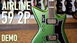 Airline 59 2P DEMO - Eastwood Guitars in Nashville - YouTube