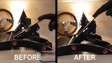 Adjusting throttle pedal throw on Fanatec ClubSport Pedals V3