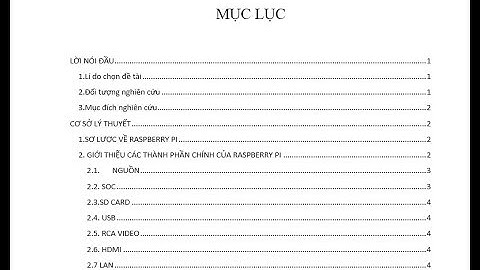 Tạo mục lục tự động trong Word 2013 | TITANMAN0071