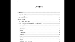 Tạo mục lục tự động trong Word 2013 | TITANMAN0071 Tạo mục lục tự động trong Word 2013 | TITANMAN0071