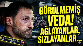 Fenerbahçe Taraftarı Tedescoya Veda Etti. Galatasaray Hezimeti Sonrası Bu Veda \