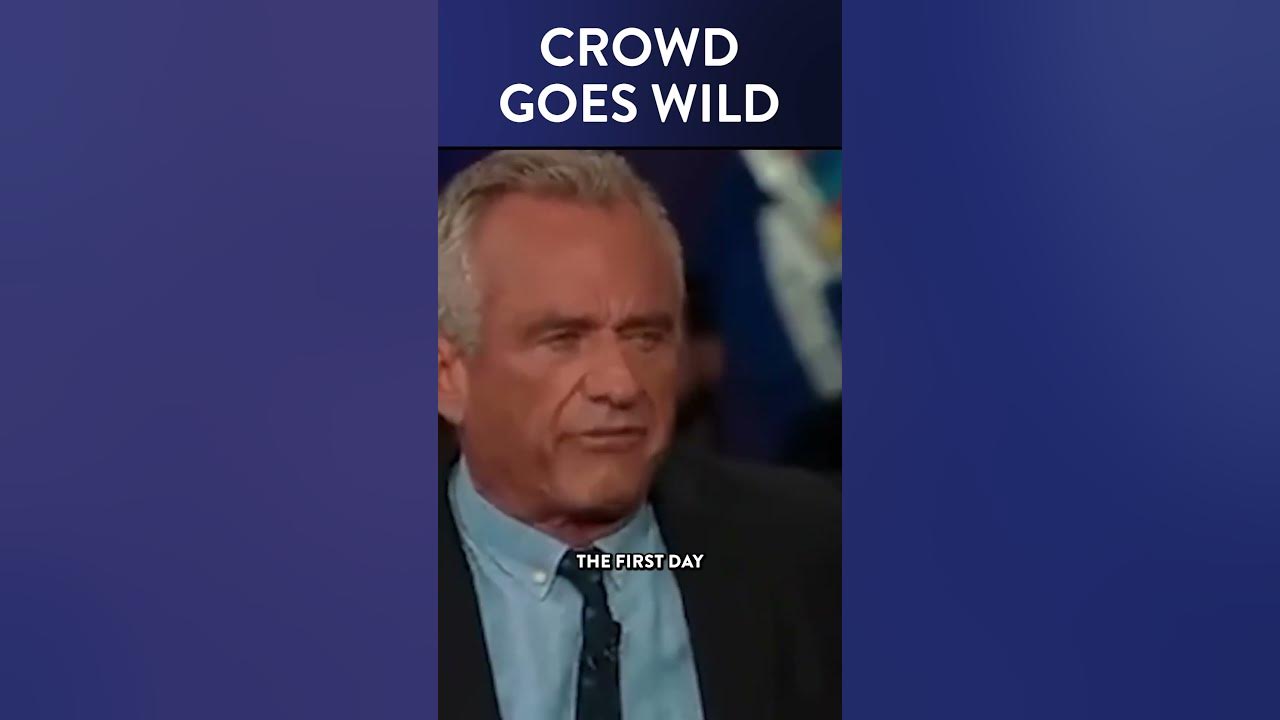Crowd Goes Nuts When RFK Jr. Says What His First Executive Order Will Be #Shorts