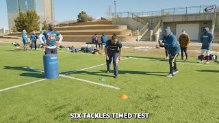 Line Latu Six Tackles Timed Test: RugbyTown CROSSOVER Academy Week 2 02-01-21