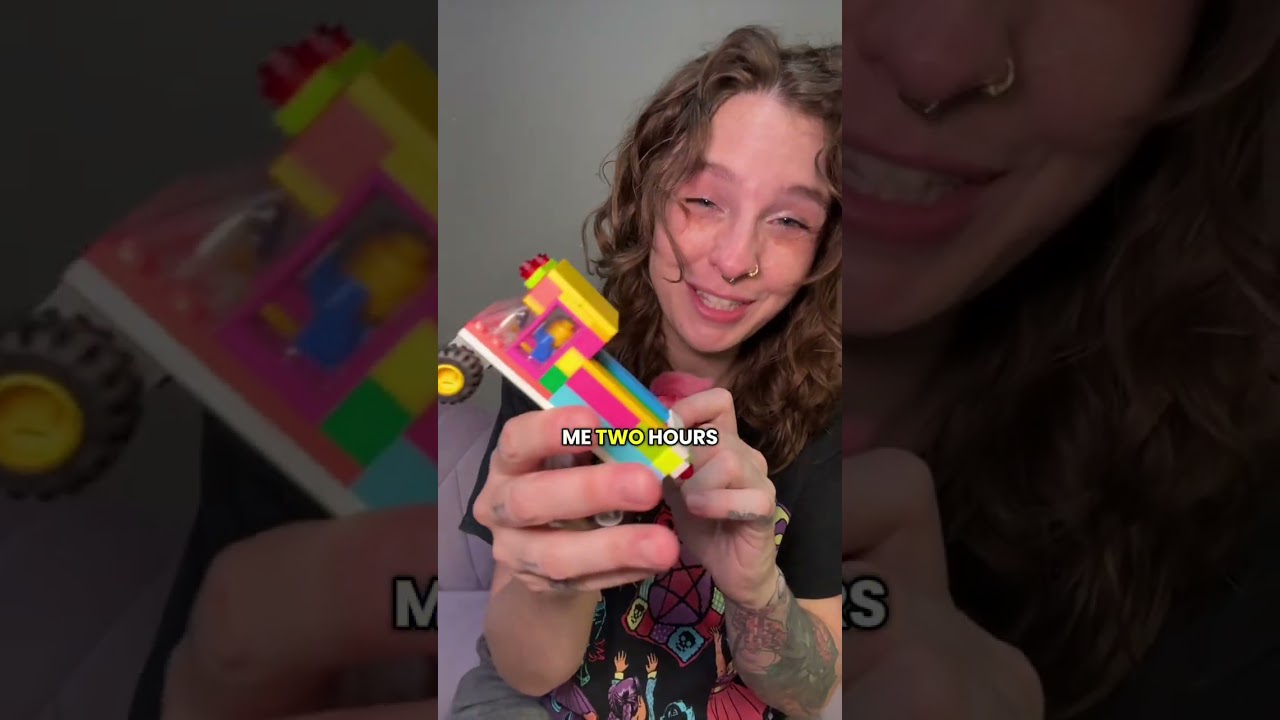 I made a truck out of Legos with my son and I’m a Lego master.