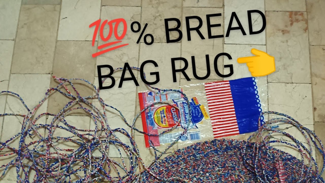 100% BREAD BAG RUG 👈 - YouTube