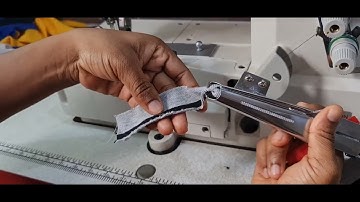 How to use Coverstitch Binder Attachment.