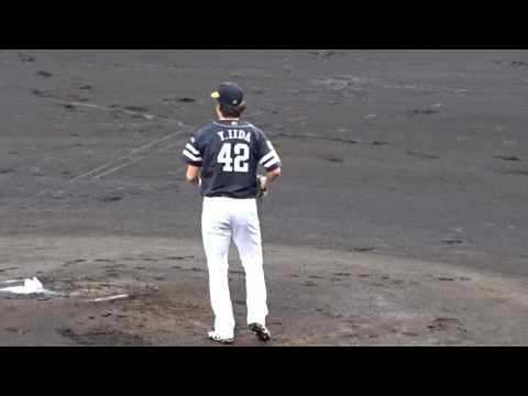 14 2017 07 23福岡ソフトバンク飯田優也投球練習