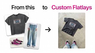 How to make custom flatlays for your clothing brand (AI Workflow)