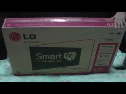 Unboxing LG 42LB65