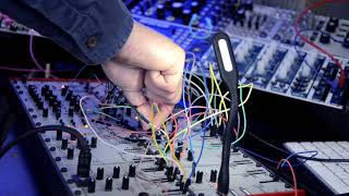 AE Modular -Tangible Waves-A little fun with SEQ16/ Wasp Filter/ENV incredible cheap modular system