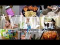 *Vlog* clean girl grwm + horrible PMS + new dining table + cooking + cleaning + etc..