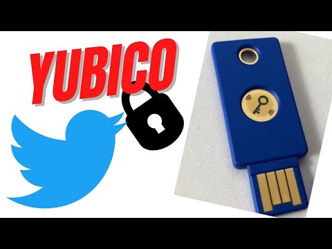 Cadastrar Yubico Security Key NFC no Twitter - Como usar Yubikey
