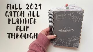 FULL 2021 Catch All Planner Flip Through | Creative Faith & Co.