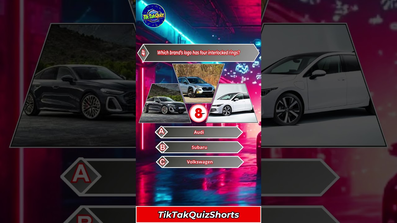 Only True Car Fans Will Pass This Logo Quiz! 'Part 2' #quiz