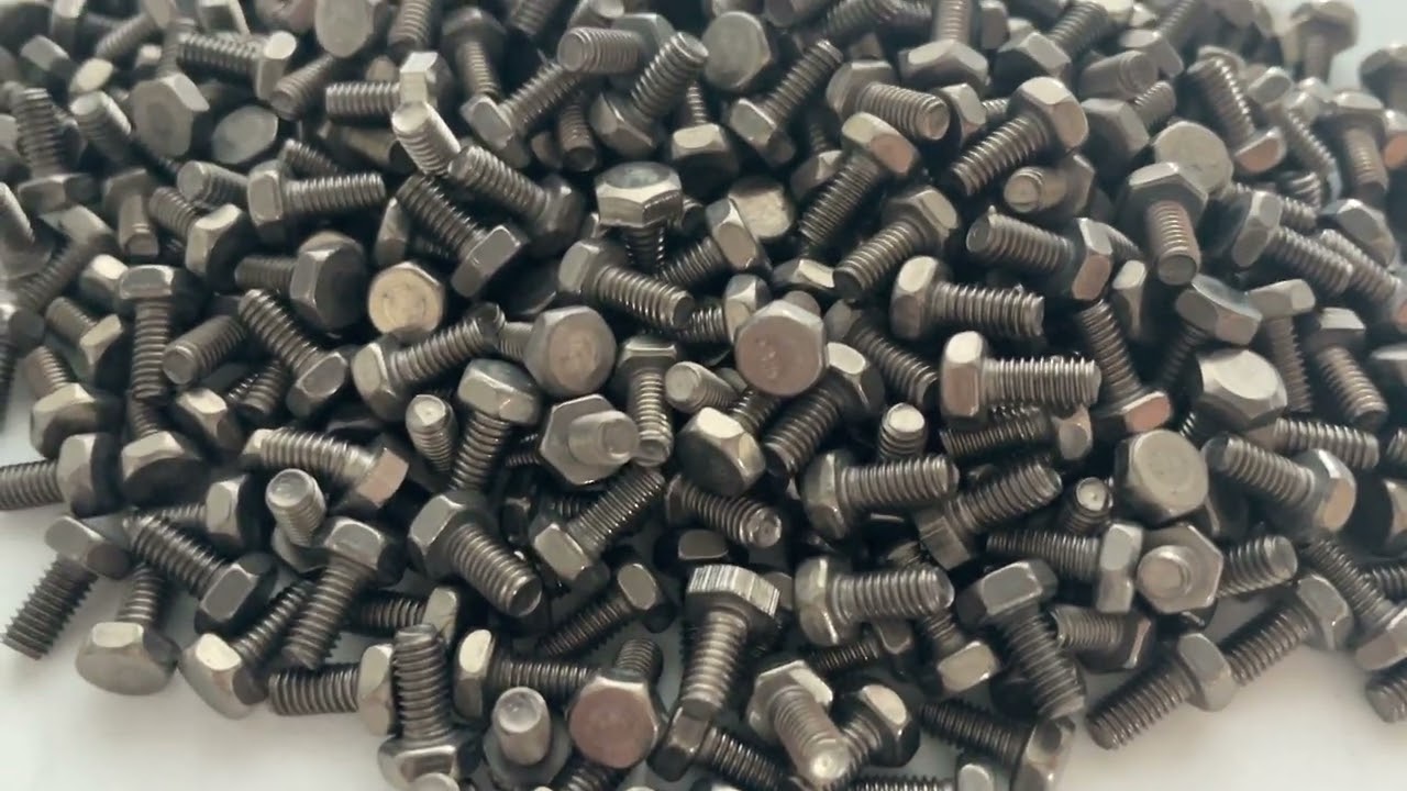 Titanium Hex Bolt DIN 933 M4×8 Ti-6Al-4V | CNC Machined Grade 5 Fasteners Custom Bolt Factory China