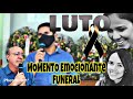 FUNERAL EMOCIONANTE GLAURA MOREIRA VEJA MARIDO E PAI HOMENAGEM