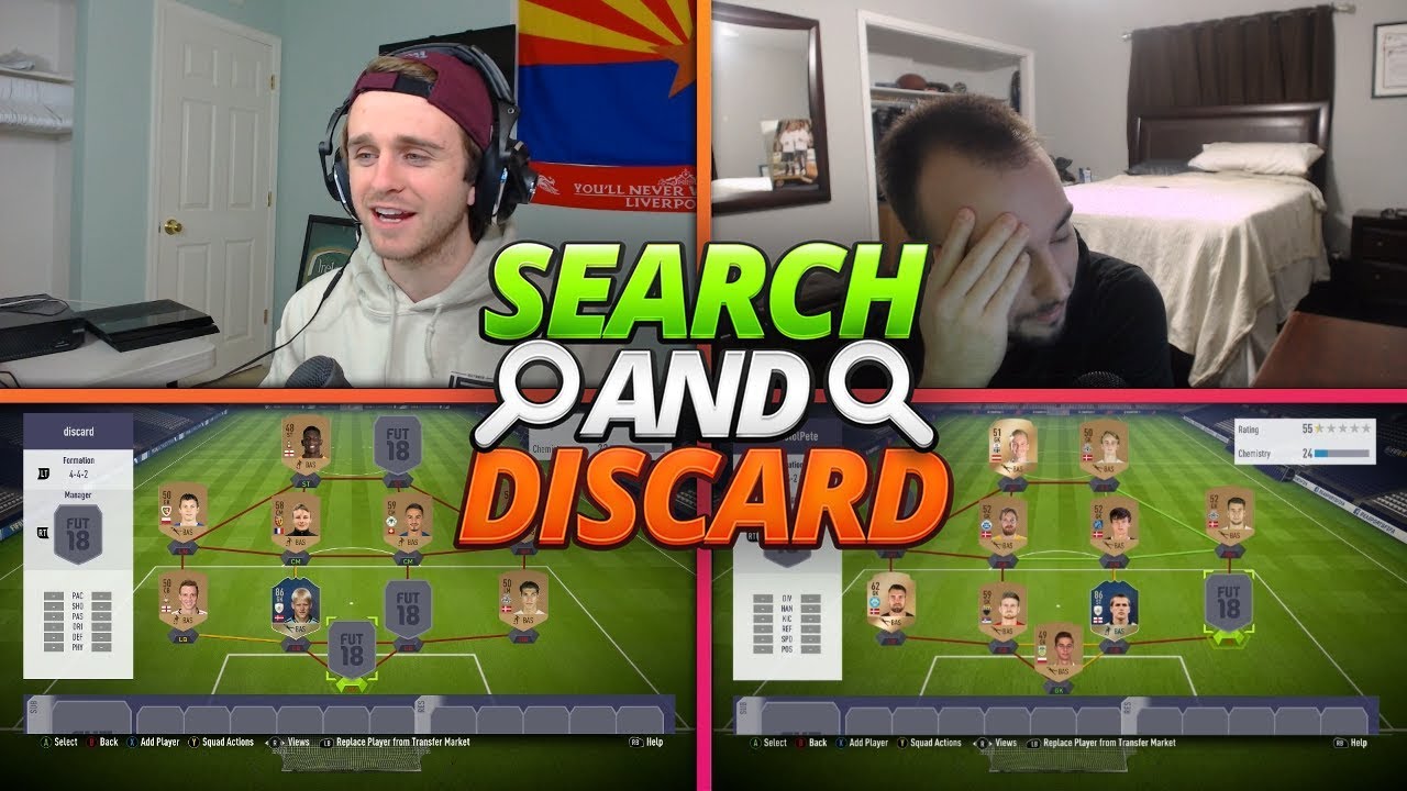 SEARCH AND DISCARD with ICONS!!! FIFA 18 Ultimate Team