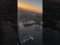 Smooth Landing at Sunset هبوط ناعم لحظة الغروب