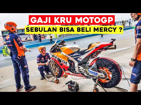 BONGKAR GAJI KRU MOTOGP ‼️🔥 GOKIL AUTO SULTAN CAK 😱