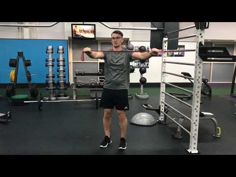 Single Arm Band Pull apart