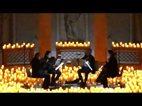 FLAWLESS MY DEAR. KRIS BOWERS. BRIDGERTON. CANDLELIGTH, PUEBLO ESPAÑOL. 24.01.26. CUARTETO MALLORCA.