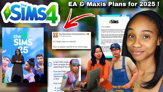 🚨 The Sims Team plans for 2025, SimGurus In & Outs, AI coming soon & MORE !