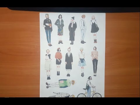 Мои новые стикеры с девочками/ My new stickers