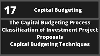 What is Capital Budgeting Mgt232 Lecture in Hindi Urdu 17