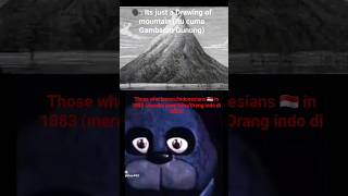 Gunung anak Krakatau 1883 #uncanny #memes #Krakatau #Meletus #indonesia #1883